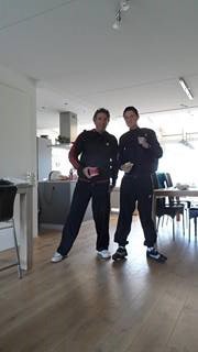 Overig " samen trainen met mijn zoon Ben"